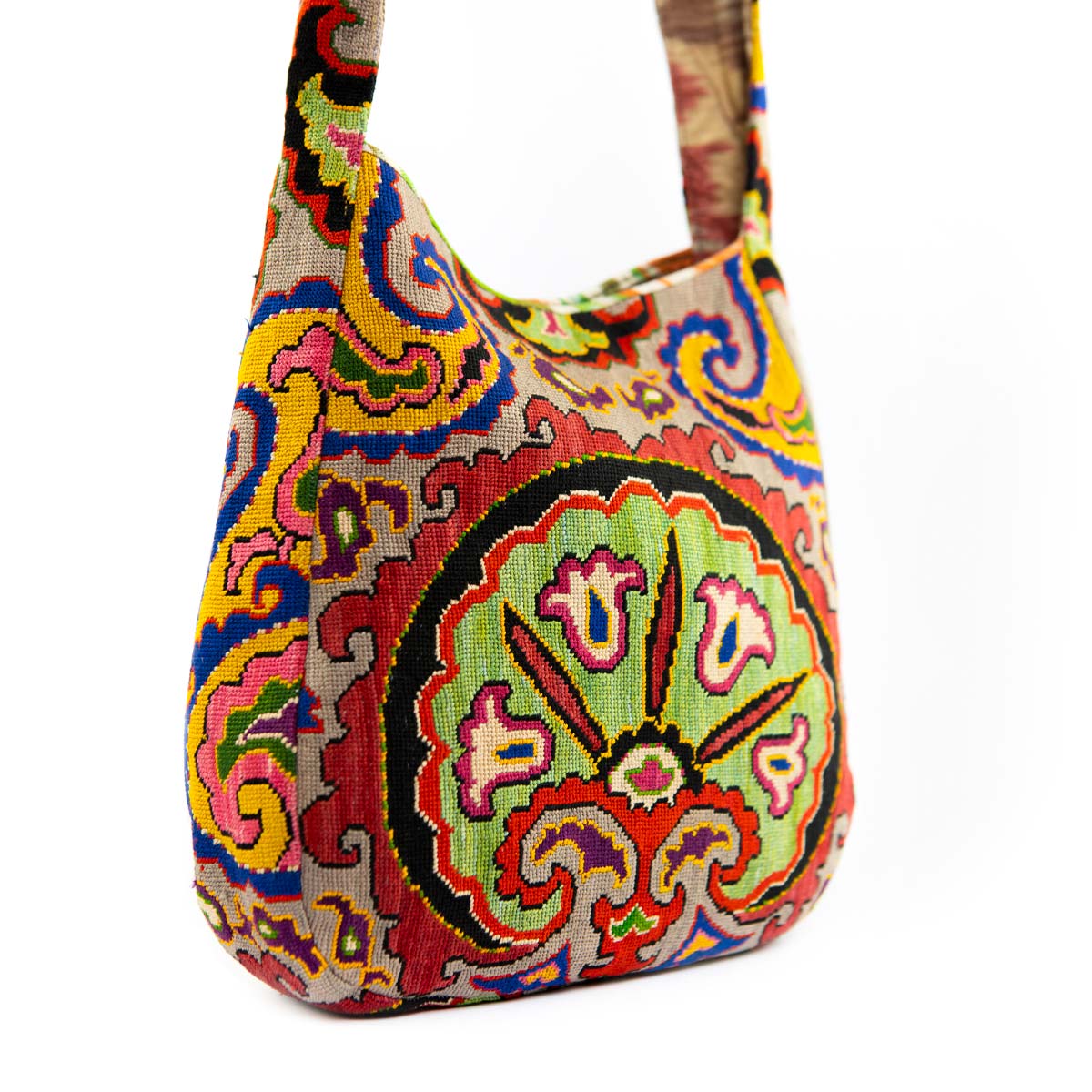 Multicolor shoulder bag sale