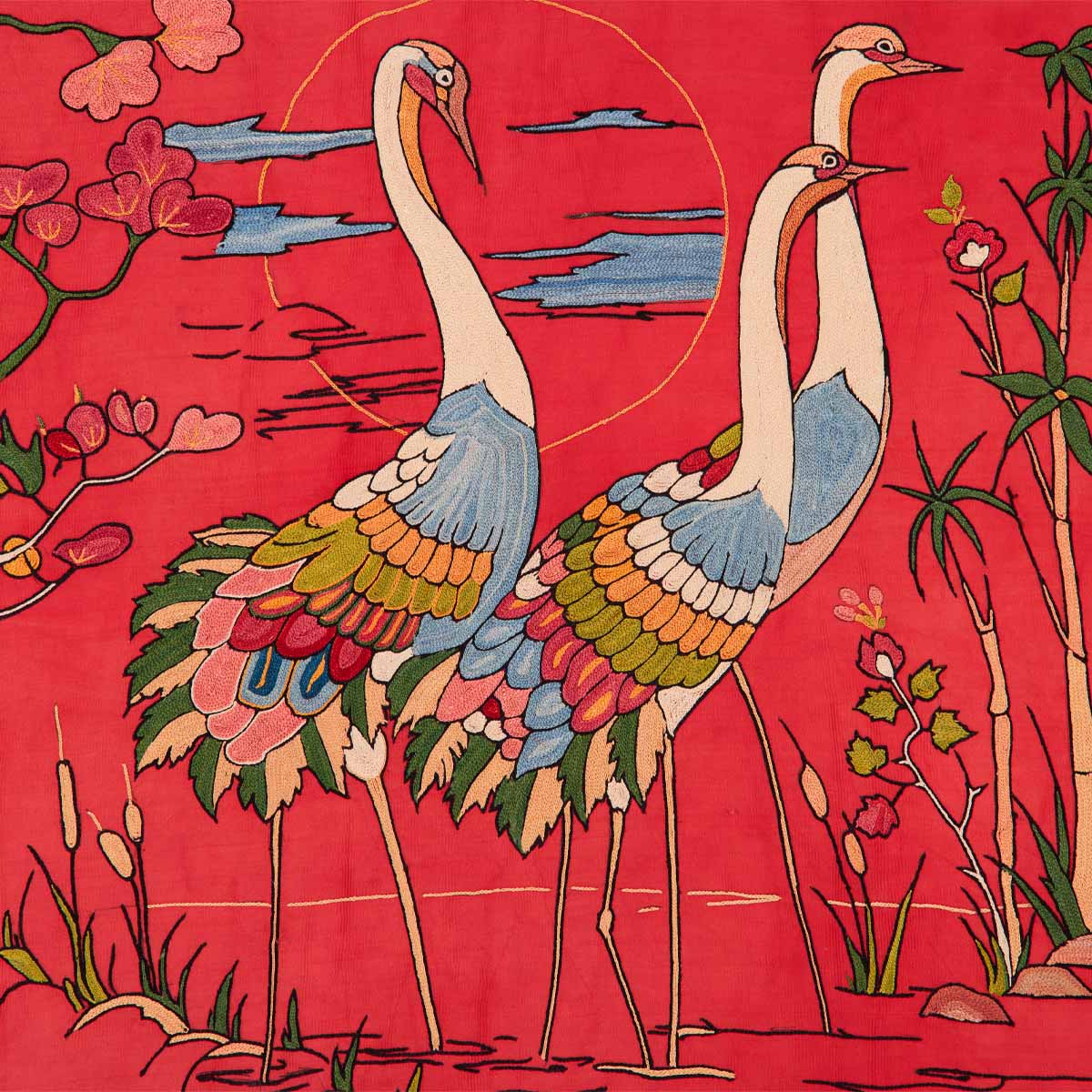 Eclipse Cranes Magenta