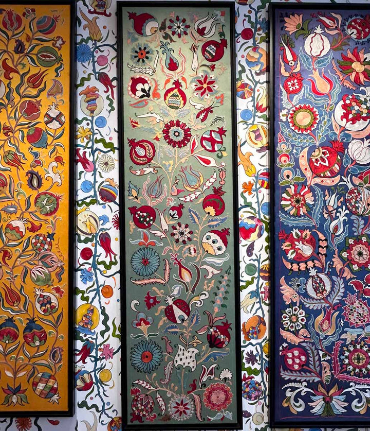 Iznik Vines Emerald
