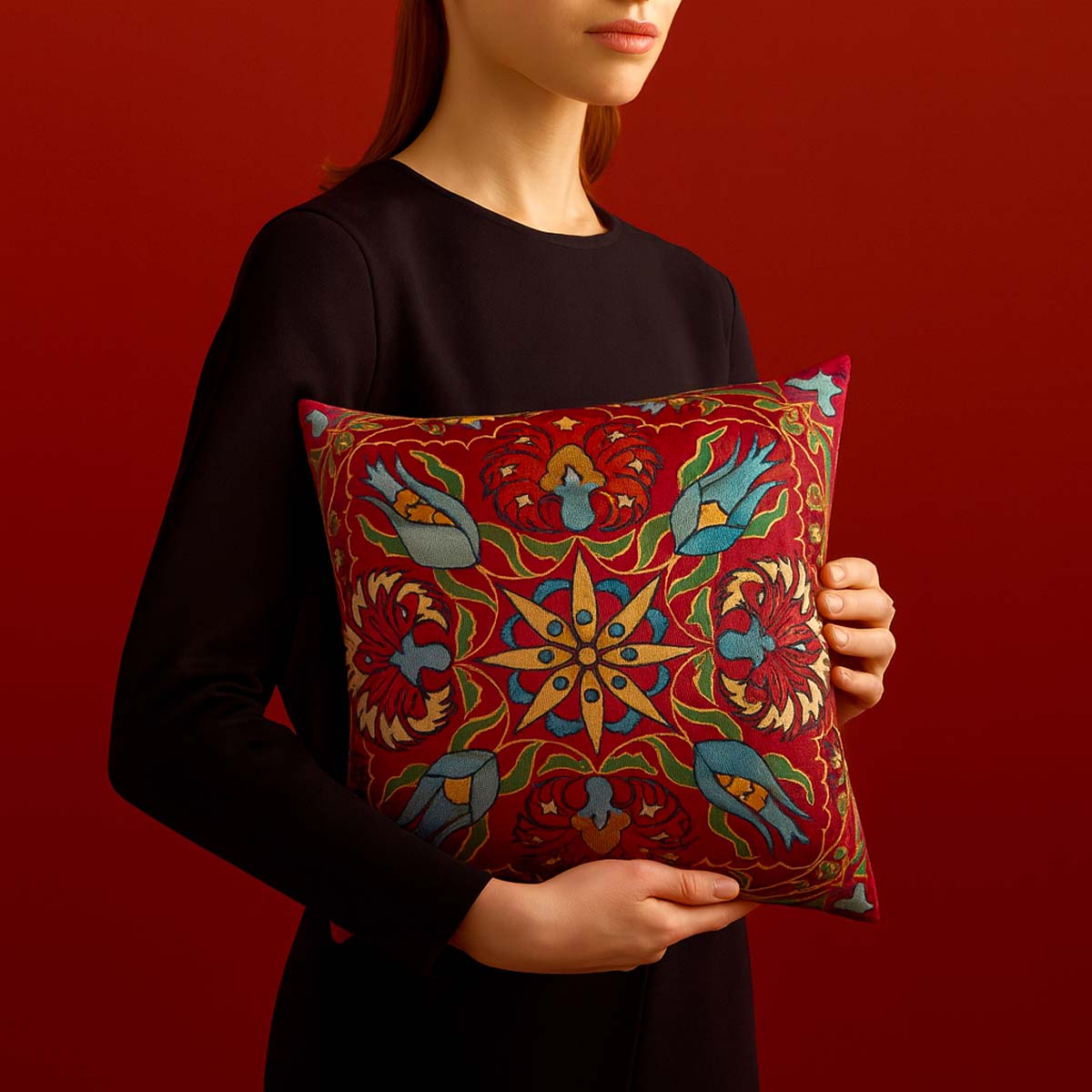 Ottoman Tulip Cushion 101