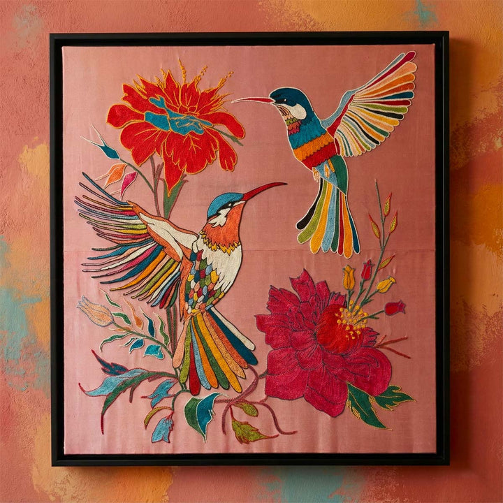 Hummingbirds on Lilac