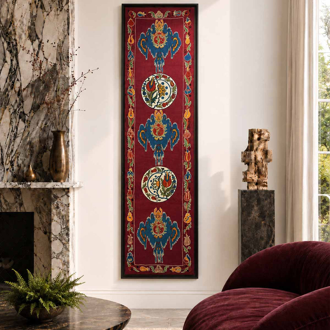 Maroon Ottoman Tent