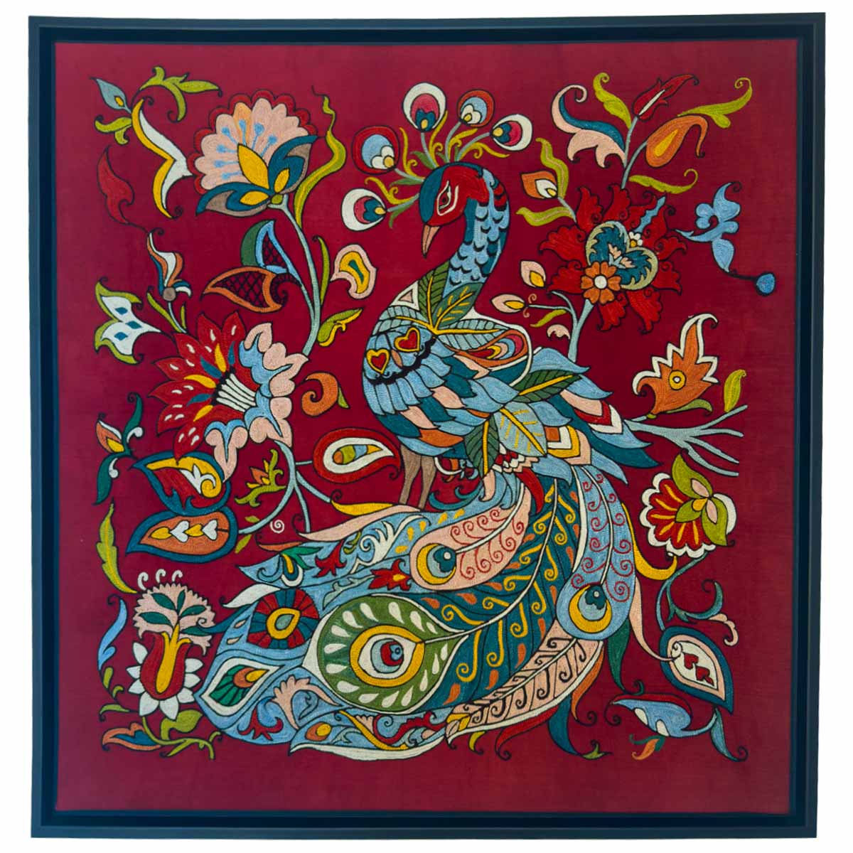 Peacock Maroon