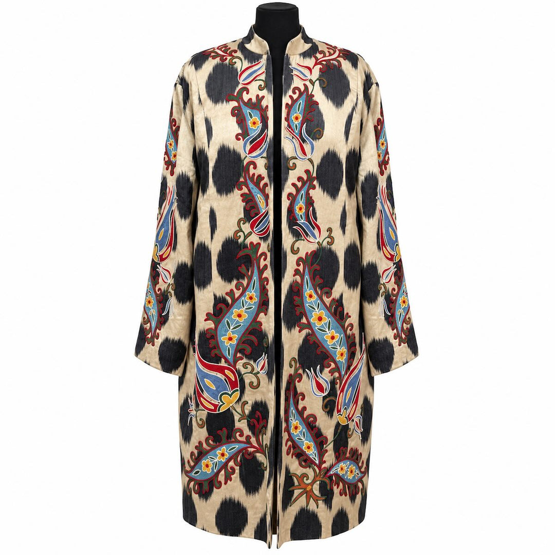 Paisley Kaftan Polka Dot