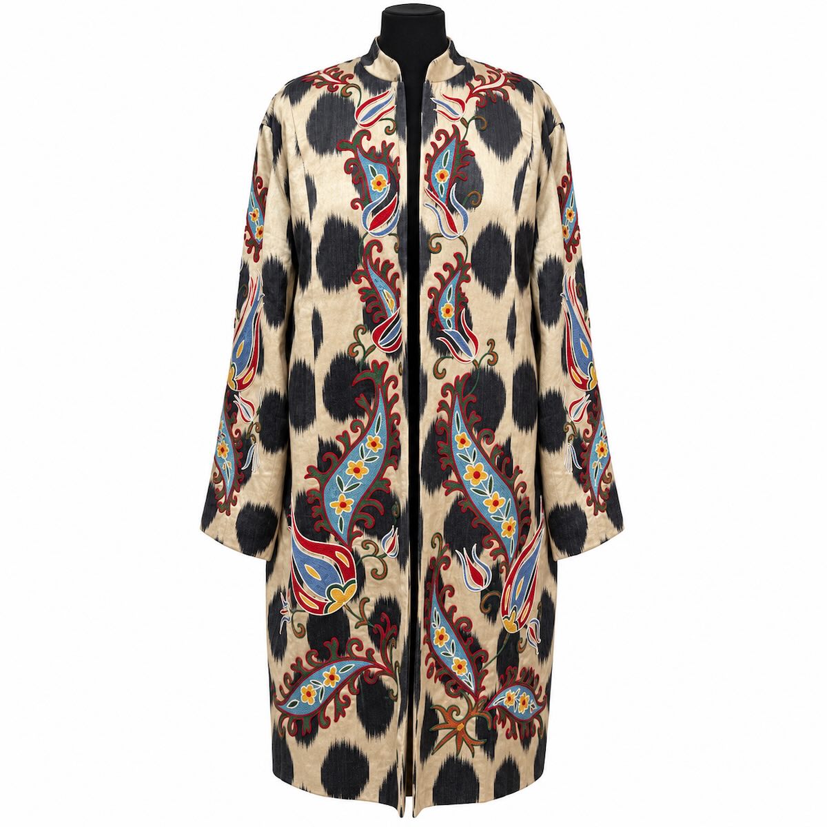 Paisley Kaftan Polka Dot