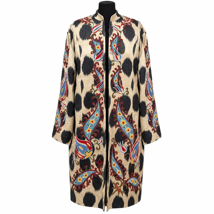 Paisley Kaftan Polka Dot